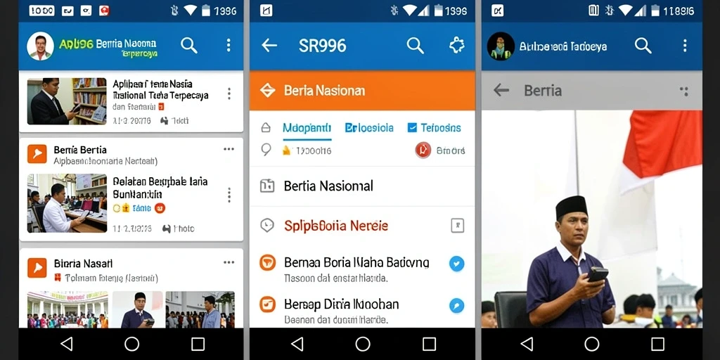 Tampilan antarmuka SR996 yang mudah digunakan dan informatif.