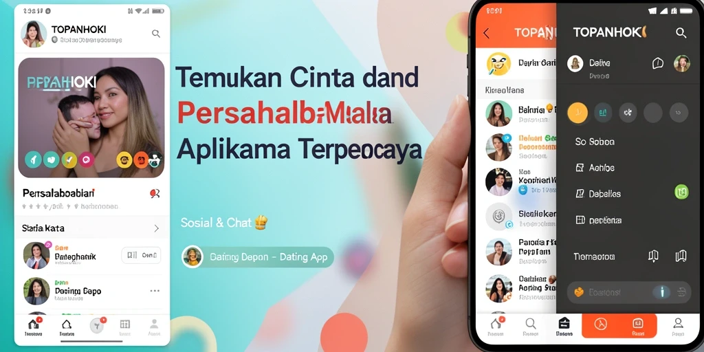 Tampilan antarmuka pengguna TOPANHOKI yang menarik dan intuitif.
