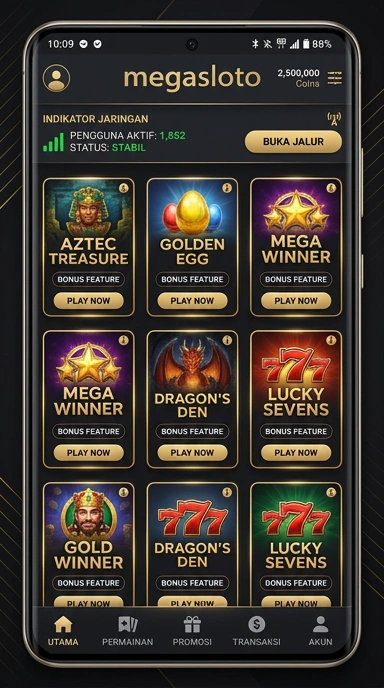 Halaman Link Alternatif Megasloto untuk Pengguna Android